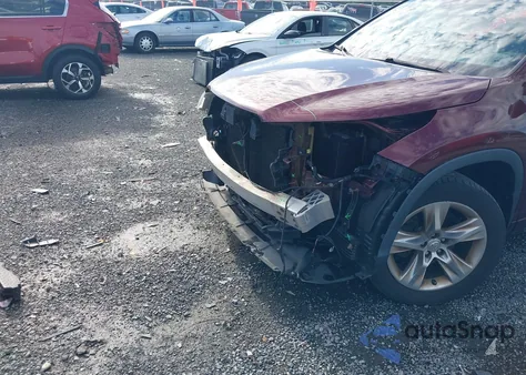 2014 Toyota Highlander Limited Platinum V6 z USA, uszkodzony, nr VIN 5TDDKRFH4ES050644